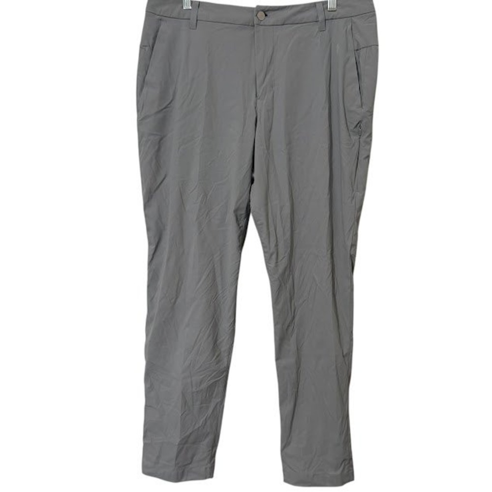Lululemon Light Gray Commission Golf Performance Chino Pants Mens 34